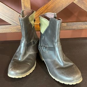 Teva booties in a size 8
